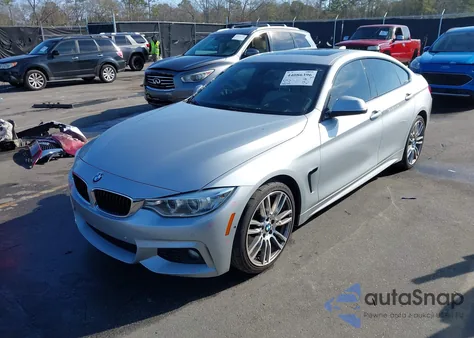 2016 BMW 428I Gran Coupe from USA, damaged, VIN WBA4A9C53GGL87894